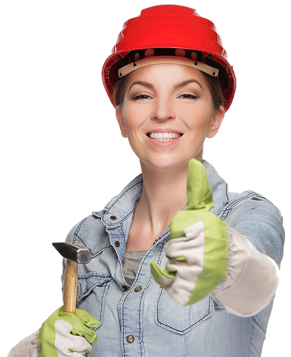 Services ac technician woman